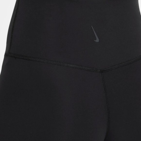 Nike Yoga 7/8 High Rise Leggings CU5293-010 Black Women's - Picture 3 of 4